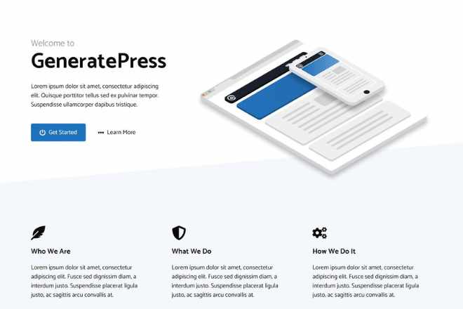 Generatepress WordPress Theme